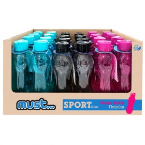 ΠΑΓΟΥΡΙ ΠΛΑΣΤΙΚΟ SPORT MUST 750ml ΠΑΓΟΥΡΙ ΠΛΑΣΤΙΚΟ SPORT MUST 750ml