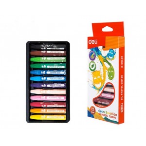 DELI ΛΑΔΟΠΑΣΤΕΛ ΧΑΡΤ. BLISTER 12ΧΡ 10x80mm COLOR EMOTION EC20100 DELI ΛΑΔΟΠΑΣΤΕΛ ΧΑΡΤ. BLISTER 12ΧΡ 10x80mm COLOR EMOTION EC20100
