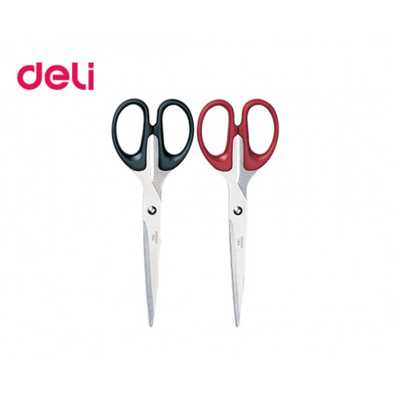 DELI ΨΑΛΙΔΙ ΓΡΑΦΕΙΟΥ ΓΙΑ ΑΡΙΣΤΕΡΟΧ. BLISTER 7" 18cm E6009 ΑΣΣΟΡΤΙ