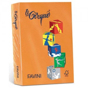FAVINI ΧΑΡΤΙ Α4 80γρ. ΠΟΡΤΟΚΑΛΙ 500Φ.
