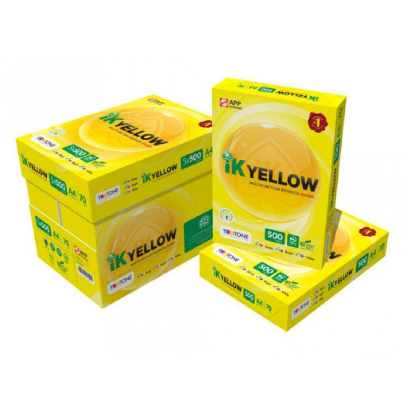 ΧΑΡΤΙ ΕΚΤΥΠΩΣΗΣ IK YELLOW Α4 80gr