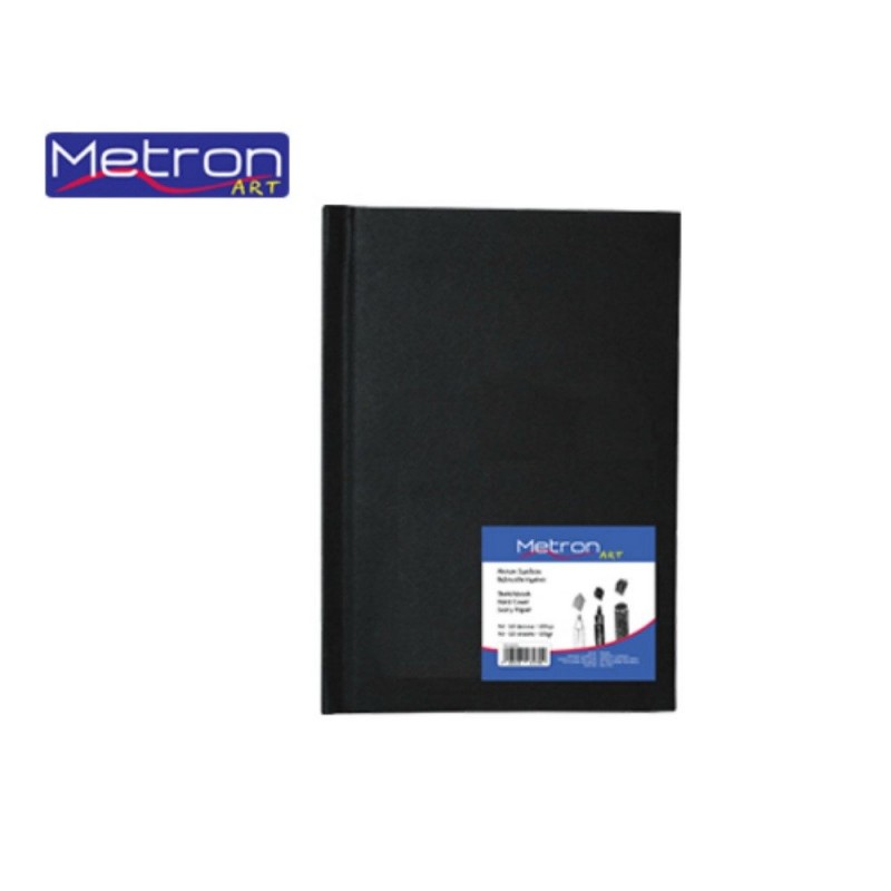 METRON ART ΜΠΛΟΚ ΣΧΕΔΙΟΥ ΒΙΒΛ/ΝΟ 110Φ Α4 100gr 110SH. 100GSM ΜΑΥΡΟ