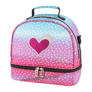 ΤΣΑΝΤΑΚΙ ΦΑΓΗΤΟΥ POLO ΚID’S FUN 07 ΚΑΡΔΙΑ GLITTER 907038-8118 ΤΣΑΝΤΑΚΙ ΦΑΓΗΤΟΥ POLO ΚID’S FUN 07 ΚΑΡΔΙΑ GLITTER 907038-8118