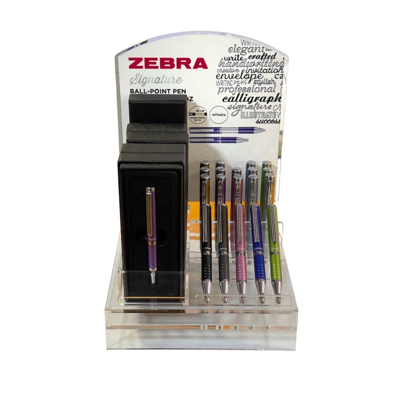 ΠΤΥΣΣΟΜΕΝΟ ΣΤΥΛΟ ZEBRA BALL PEN 0,7 ΣΕ ΔΙΑΦΟΡΑ ΧΡΩΜΑΤΑ ΣΕ ΚΑΣΕΤΙΝΑ ΔΩΡΟΥ