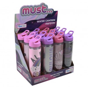 ΠΑΓΟΥΡΙ ΠΛΑΣΤΙΚΟ MUST GLITTER 450ml