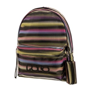 ΣΑΚΙΔΙΟ POLO RAGAZZA DEGRADE DARK RAINBOW VINYL ΜΕ ΔΩΡΟ ΠΟΡΤΟΦΟΛΑΚΙ 901134-8218 ΣΑΚΙΔΙΟ POLO RAGAZZA DEGRADE DARK RAINBOW VINYL ΜΕ ΔΩΡΟ ΠΟΡΤΟΦΟΛΑΚΙ 901134-8218