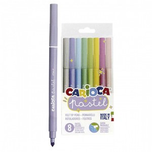 ΜΑΡΚΑΔΟΡΟΙ CARIOCA PASTEL 8ΧΡΩΜ. 43032