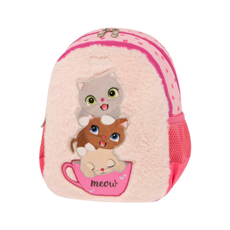 ΣΑΚΙΔΙΟ POLO JUNIOR LOS NINOS ΓΑΤΑΚΙΑ MEOW  901042-8229