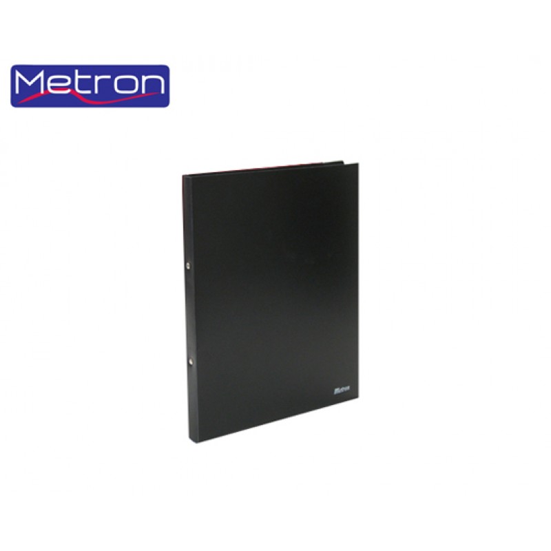 METRON ΝΤΟΣΙΕ 2ΚΡ ΠΛΑΣT. Α4 2cm 06301 ΜΑΥΡΟ