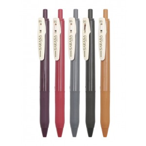 ΣΤΥΛΟ GEL ROLLER ΜΕ ΚΟΥΜΠΙ /ΓΡΑΦΟΥΝ ΚΑΙ ΣΕ ΜΑΥΡΟ ΧΑΡΤΙ ZEBRA SARASA CLIP VINTAGE COLOR 0.5 ΔΙΑΦ. ΧΡΩΜΑΤΑ /69421 /JJ15-5C-VI2 ΣΤΥΛΟ GEL ROLLER ΜΕ ΚΟΥΜΠΙ /ΓΡΑΦΟΥΝ ΚΑΙ ΣΕ ΜΑΥΡΟ ΧΑΡΤΙ ZEBRA SARASA CLIP VINTAGE COLOR 0.5 ΔΙΑΦ. ΧΡΩΜΑΤΑ /69421 /JJ15-5C-VI2