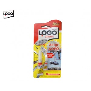 LOGO ΚΟΛΛΑ ΣΤΙΓΜΗΣ BLISTER 2&1gr ΔΩΡΟ 65ΑΑ15 LOGO ΚΟΛΛΑ ΣΤΙΓΜΗΣ BLISTER 2&1gr ΔΩΡΟ 65ΑΑ15