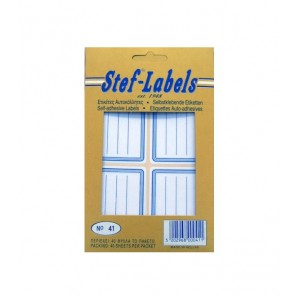 STEF ΕΤΙΚΕΤΕΣ ΑΥΤΟΚ. ΑΥΤΟΚ. ΣΧΟΛΙΚΕΣ 4/Φ 40Φ 50x72mm 41 STEF ΕΤΙΚΕΤΕΣ ΑΥΤΟΚ. ΑΥΤΟΚ. ΣΧΟΛΙΚΕΣ 4/Φ 40Φ 50x72mm 41