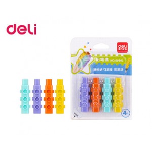 ΣΙΛΙΚΟΝΗ- ΚΑΛΛΥΜΑ ΜΟΛΥΒΙΟΥ ΤΟΥΒΛΑΚΙ ΣΕΤ 4ΤΕΜ. 80X11cm ΓΙΑ ΝΑ ΜΗ ΔΑΓΚΩΝΕΙ ΤΟ ΠΑΙΔΙ ΤΟ ΜΟΛΥΒΙ DELI 69361