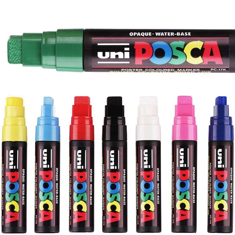 ΜΑΡΚΑΔΟΡΟΣ ΜΕ ΜΠΙΛΙΑ UNI POSCA PC-17K/15mm