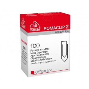 Συνδετήρες Roma clip No 2/100 Συνδετήρες Roma clip No 2/100