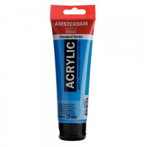 TALENS ΧΡΩΜΑ ΑΚΡΥΛ. 120ml AMSTERDAM MANG.BLUE PHTH No582 TALENS ΧΡΩΜΑ ΑΚΡΥΛ. 120ml AMSTERDAM MANG.BLUE PHTH No582
