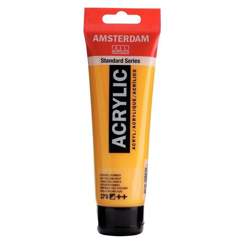 TALENS ΧΡΩΜΑ ΑΚΡΥΛ. 120ml AMSTERDAM AZO YELLOW.DP. No270