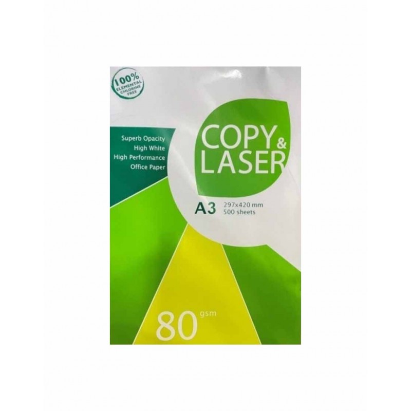 ΦΩΤΟΑΝΤ. ΧΑΡΤΙ COPY & LAZER Α3 80gsm 500φ.