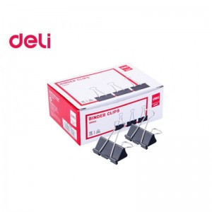 DELI ΠΙΑΣΤΡΑ DOUBLE 41mm Νο2 E38562 ΜΑΥΡΗ DELI ΠΙΑΣΤΡΑ DOUBLE 41mm Νο2 E38562 ΜΑΥΡΗ