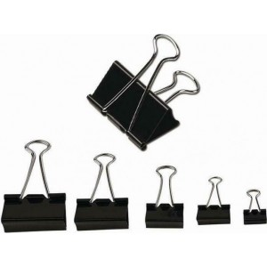 ΚΛΙΨ ΜΑΥΡΑ 25mm DELI ΚΛΙΨ ΜΑΥΡΑ 25mm DELI