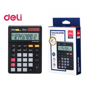 DELI ΑΡΙΘ/ΝΗ 12Ψ ΜΠΑΤ/ΗΛ. 120 ΒΗΜ % 14.9x10.4x2.6cm SMART EM01320 ΜΑΥΡΗ DELI ΑΡΙΘ/ΝΗ 12Ψ ΜΠΑΤ/ΗΛ. 120 ΒΗΜ % 14.9x10.4x2.6cm SMART EM01320 ΜΑΥΡΗ