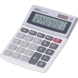DELI ΑΡΙΘ/ΝΗ 12Ψ ΜΠΑΤ/ΗΛ. 13.4x10.6x3.3cm EASY E1217 ΑΣΗΜΙ DELI ΑΡΙΘ/ΝΗ 12Ψ ΜΠΑΤ/ΗΛ. 13.4x10.6x3.3cm EASY E1217 ΑΣΗΜΙ