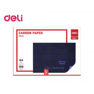 DELI ΚΑΡΜΠΟΝ ΧΕΙΡ. ΧΑΡΤ. Α4 ΜΠΛΕ 100Φ