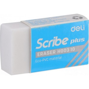 DELI ΓΟΜΑ 40x22x12mmSCRIBE PLUS EH00310 ΛΕΥΚΗ DELI ΓΟΜΑ 40x22x12mmSCRIBE PLUS EH00310 ΛΕΥΚΗ