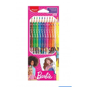 ΞΥΛΟΜΠΟΓΙΕΣ ΤΡΙΓΩΝΙΚΕΣ BARBIE STRONG 12ΧΡΩΜ. MAPED ΞΥΛΟΜΠΟΓΙΕΣ ΤΡΙΓΩΝΙΚΕΣ BARBIE STRONG 12ΧΡΩΜ. MAPED