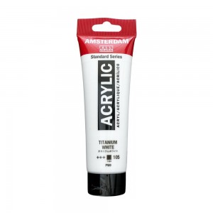 TAL ΧΡΩΜΑ ΑΚΡΥΛ. 120ml AMS TITANIUM WHITE TAL ΧΡΩΜΑ ΑΚΡΥΛ. 120ml AMS TITANIUM WHITE
