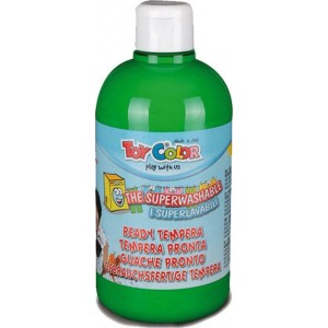 TOY COLOR ΤΕΜΠΕΡΑ 500ml S/WASH. BRIL.GREEN TOY COLOR ΤΕΜΠΕΡΑ 500ml S/WASH. BRIL.GREEN