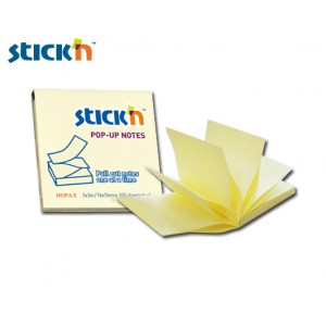 STICK'N ΧΑΡΤΙΑ ΣΗΜ.ΑΥΤΟΚ.76x76χιλ. 100Φ. ΚΙΤΡ.