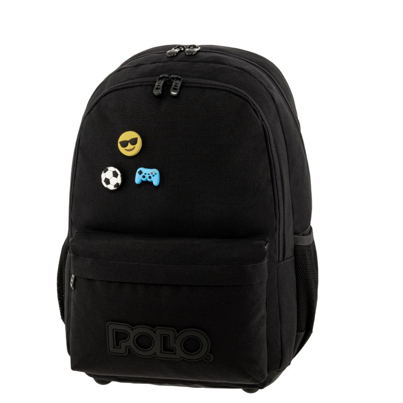 ΣΑΚΙΔΙΟ POLO PINS ΜΑΥΡΟ 901059-2000 ΣΑΚΙΔΙΟ POLO PINS ΜΑΥΡΟ 901059-2000
