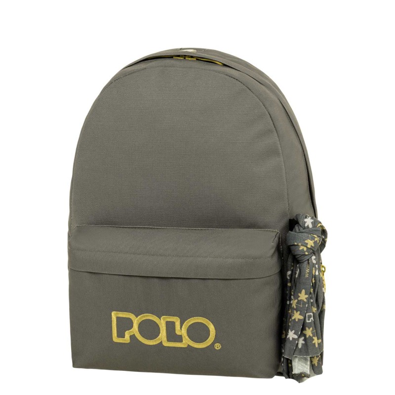 ΣΑΚΙΔΙΟ POLO ORIGINAL SCARF ΓΚΡΙ ΜΕ ΚΙΤΡΙΝΟ LOGO 901135-2276 ΣΑΚΙΔΙΟ POLO ORIGINAL SCARF ΓΚΡΙ ΜΕ ΚΙΤΡΙΝΟ LOGO 901135-2276