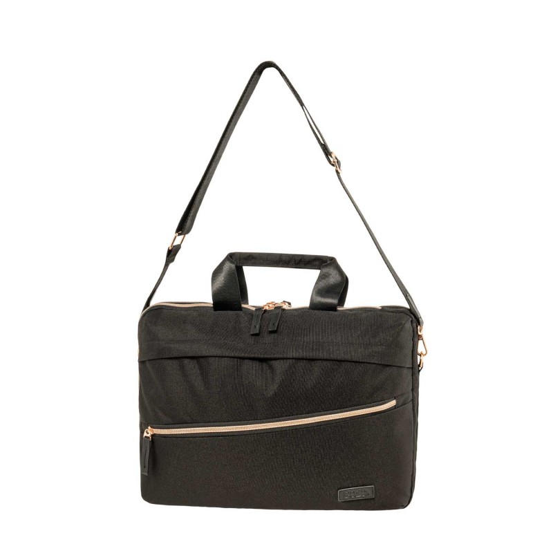 ΧΑΡΤΟΦΥΛΑΚΑΣ ΓΙΑ LAPTOP POLO BRIEFCASE ESSENCE ΜΑΥΡΟΣ ΜΕ ΧΑΛΚΙΝΑ ΦΕΡΜΟΥΑΡ 907088-2039