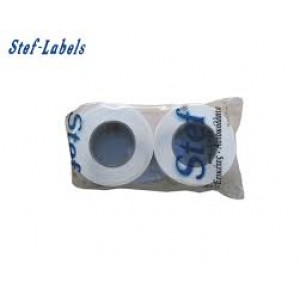 ΑΥΤΟΚΟΛΛΗΤΑ ΣΤΡΟΓΓΥΛΑ 32χιλ. ΔΙΑΦΑΝΑ 1000 ΕΤΙΚΕΤΕΣ ΣΕ ΡΟΛΟ STEF-LABELS 212