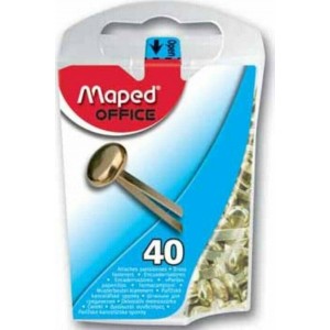 ΔΙΠΛΟΚΑΡΦΑ 17mm 40ΤΕΜ. MAPED ΔΙΠΛΟΚΑΡΦΑ 17mm 40ΤΕΜ. MAPED