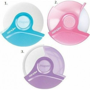 ΣΒΗΣΤΡΑ ΣΤΡΟΓΓΥΛΗ ΣΕ ΘΗΚΗ MAPED ZENOA PLUS ΣΒΗΣΤΡΑ ΣΤΡΟΓΓΥΛΗ ΣΕ ΘΗΚΗ MAPED ZENOA PLUS