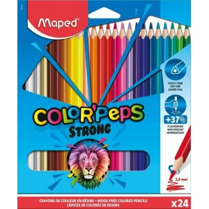 ΞΥΛΟΜΠΟΓΙΕΣ STRONG 24ΧΡΩΜ. MAPED COLOR PEPS ΞΥΛΟΜΠΟΓΙΕΣ STRONG 24ΧΡΩΜ. MAPED COLOR PEPS