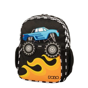 ΣΑΚΙΔΙΟ POLO JUNIOR BIBI MONSTER TRUCK 907078-8351 ΣΑΚΙΔΙΟ POLO JUNIOR BIBI MONSTER TRUCK 907078-8351