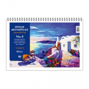 ΜΠΛΟΚ ΑΚΟΥΑΡΕΛΑΣ 30χ40 Νο 4 SPECIAL ΜΠΛΟΚ ΑΚΟΥΑΡΕΛΑΣ 30χ40 Νο 4 SPECIAL