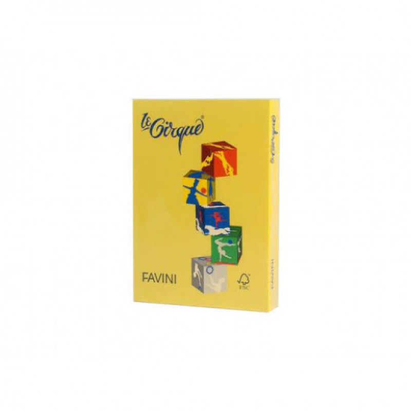 FAVINI ΧΑΡΤΙ Α4 80γρ. ΚΙΤΡΙΝΟ ΦΩΤΕΙΝΟ 500Φ.