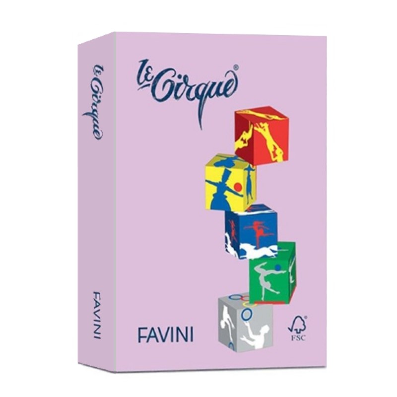 FAVINI ΧΑΡΤΙ Α4 160γρ. ΜΩΒ ΠΑΣΤΕΛ 250Φ.