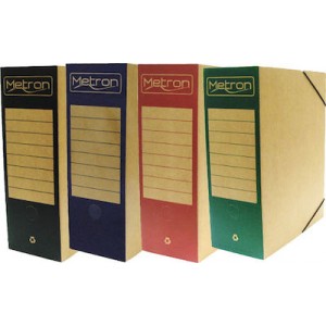 METRON ΚΟΥΤΙ ΛΑΣΤ.ΟΙΚ.ΡΑΧΗ ΧΡΩΜ. 25x33x8 Β ΜΑΥΡΟ