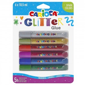 ΧΡΥΣΟΚΟΛΛΑ GLITTER GLUE 6ΧΡΩΜ. CARIOCA ΧΡΥΣΟΚΟΛΛΑ GLITTER GLUE 6ΧΡΩΜ. CARIOCA