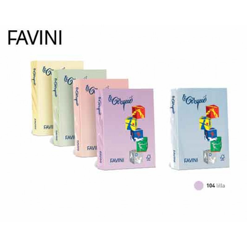 FAVINI ΧΑΡΤΙ Α4 80γρ. ΔΙΑΦΟΡΑ ΠΑΣΤΕΛ 500Φ.